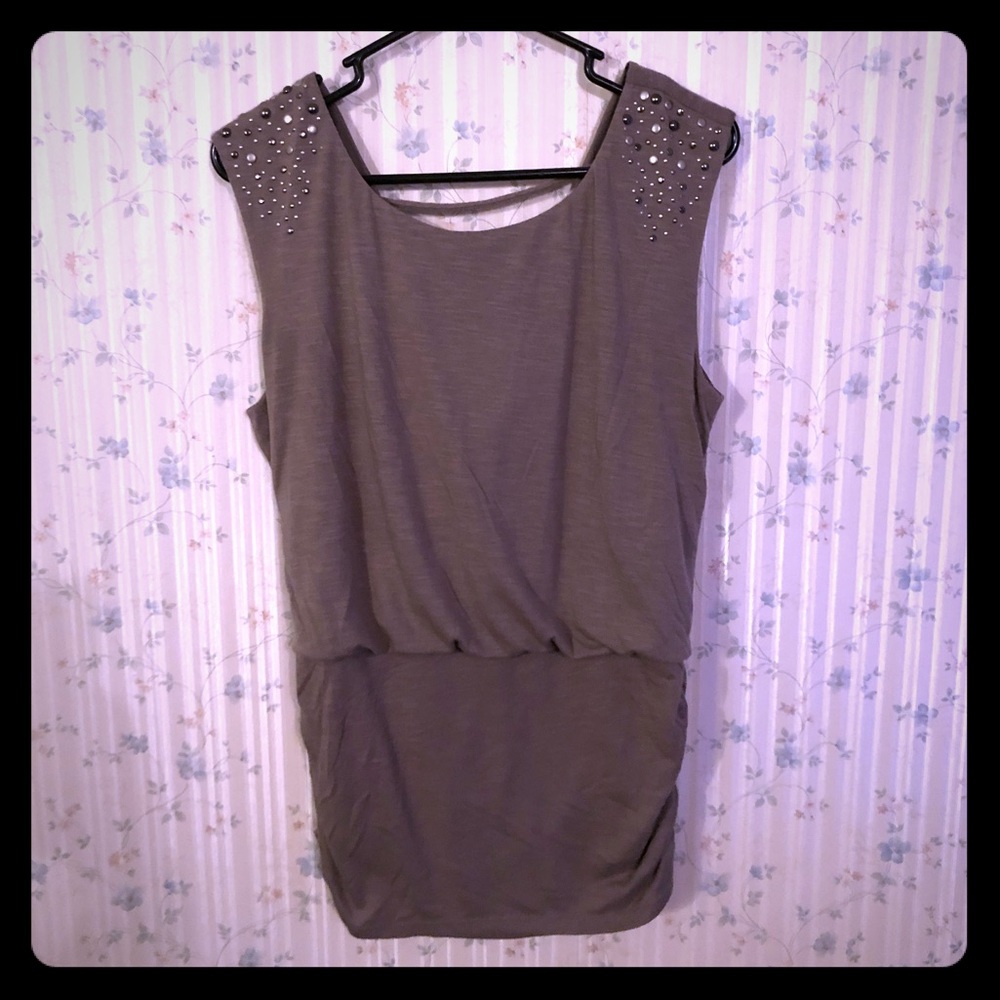 Stone dressy top